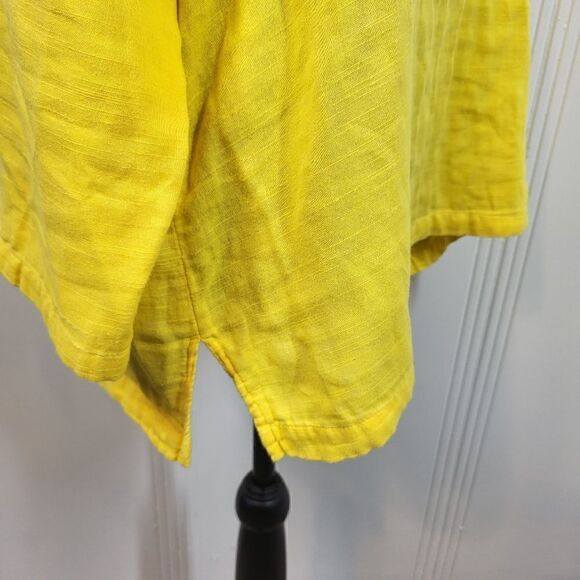 Cathy Daniel's Yellow Embellished  Blouse - Picture 9 of 9